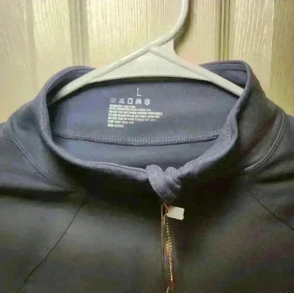 QUEENIEKE Womens Workout Shirt Lightweight Half Zip Pullover Running Track - Picture 5 of 8